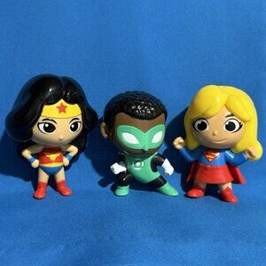 Super Girl Wonder Woman Green Lantern Justice League 2024 BURGER KING TOYS
